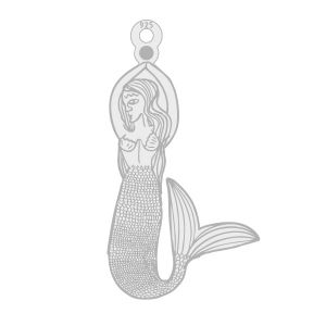 Colgante*plata 925*LKM-3295 - 0,80 10,6x19,3 mm
