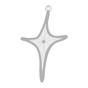 Colgante*plata 925*LKM-3161 - 0,80 19,5x31,9 mm