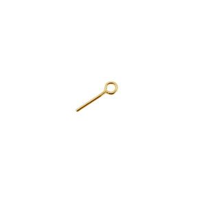 Alfileres tope plano*AU 585,14K*SZPO - 0,70 (20 mm)