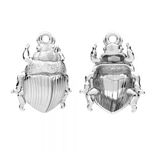 Escarabajo colgante, plata 925, OWS-00510 15,5x20 mm