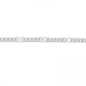 Cadena por metros - Tipo grumetta*plata 925*M/G045 F0,5 1x1,9 mm