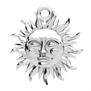 El sol colgante, plata 925, ODL-01388 16,3x17,4 mm
