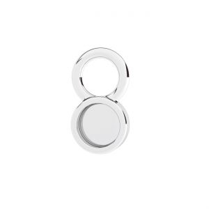 Colgante, engaste de piedra*plata 925*CON1 ODL-00998 4,4x8,2 mm