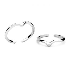 Anillo universal - gato con ovillo*plata AG 925*U-RING ODL-01560 1,2x24mm