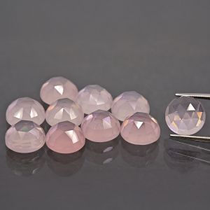 Roseta - cuarzo rosa 6 MM