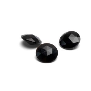 Piedra redonda, corte cónico - Onyx 12 MM