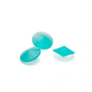 Piedra redonda, rivoli - Calcedonia turquesa 12 MM
