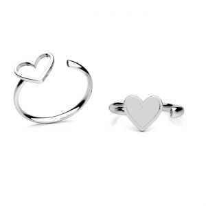 Anillo universal - bolas*plata AG 925*U-RING OWS-01185 8,8x18,8 mm