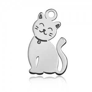 Pendant - cat*sterling silver AG 925*BL 436 - 0,8 mm