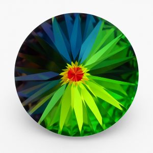 Piedra Rivoli redonda 10,75 mm Crystal VM - 1122 SS 47 CRYSTAL VM F