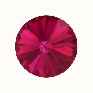 Piedra Rivoli redonda 10,75 mm Fuchsia - 1122 SS 47 FUCHSIA F