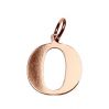 Colgante - letra O*plata AG 925*BL O - 0,4 mm