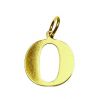 Colgante - letra O*plata AG 925*BL O - 0,4 mm