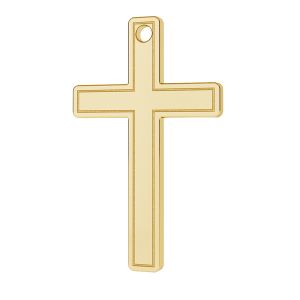 Crucifijo colgante oro 14K LKZ-00027 - 0,30 mm