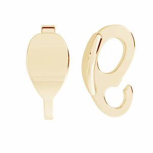 Sterling silver bails - KRP 40 3,9x11 mm